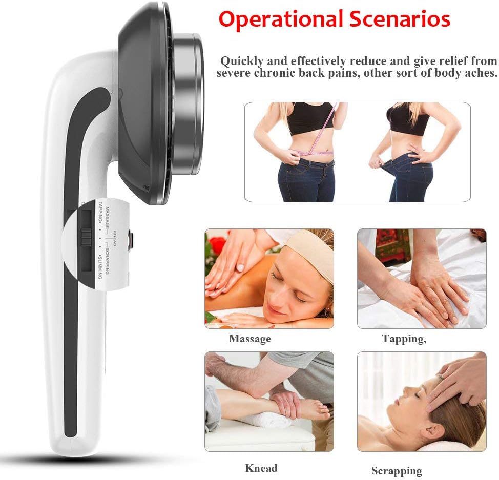 KINZALO ULTRA SLIM - Dispositivo Dimagrante 3 in 1 con Ultrasuoni, Infrarossi e Microcorrente